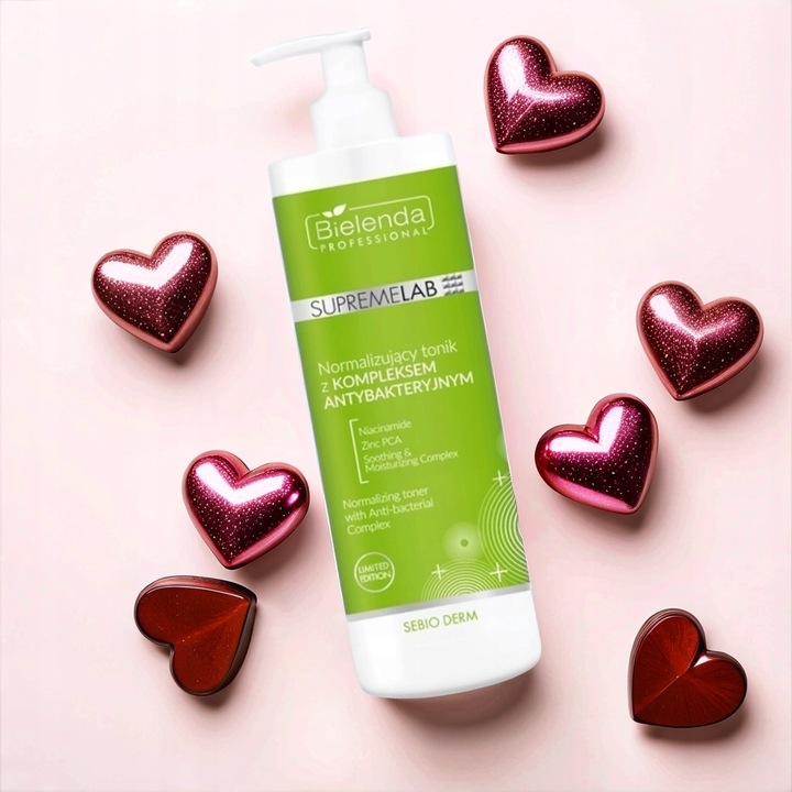 TONIK DO TWARZY BIELENDA SUPREMELAB SEBIO DERM NORMALIZUJĄCY 500ML