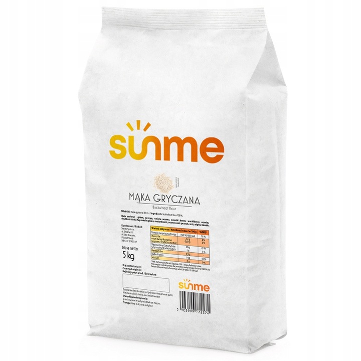 MĄKA GRYCZANA 5KG Kasza Gryczana MIELONA jasna jakość