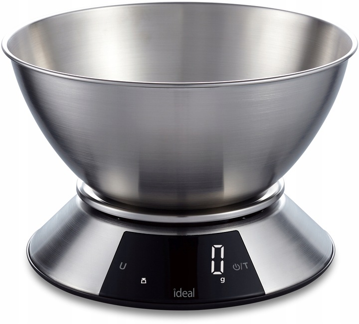 Waga kuchenna IDEAL elektroniczna z MISKĄ PRECYZYJNA DOTYKOWY PANEL