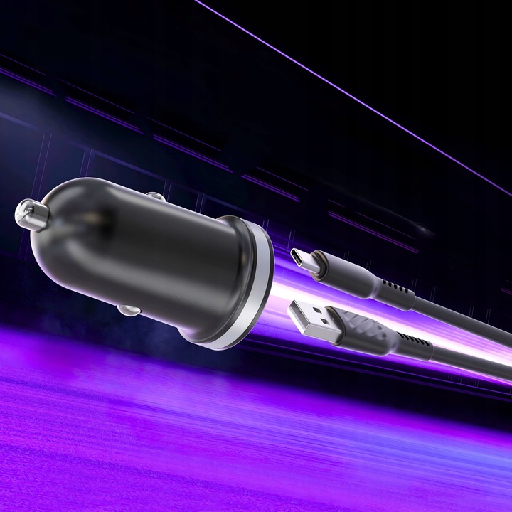 Ładowarka samochodowa , USB typ C Agiler 3000 mA