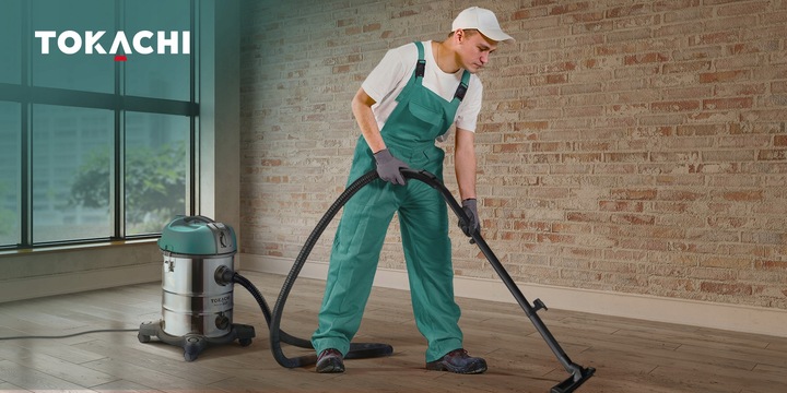 ODKURZACZ PRZEMYSŁOWY MOCNY 3300W BEZWORKOWY MOKRO SUCHO GIPS POPIÓŁ