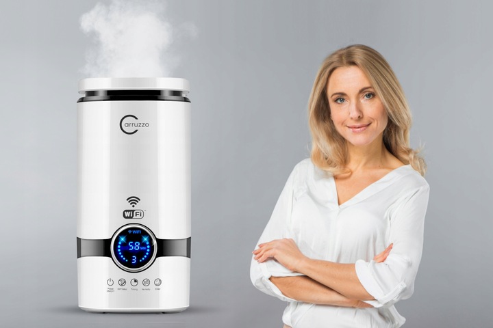 Nawilżacz powietrza SMART HOME+ WIFI automatyczny AROMATERAPIA OLEJKI