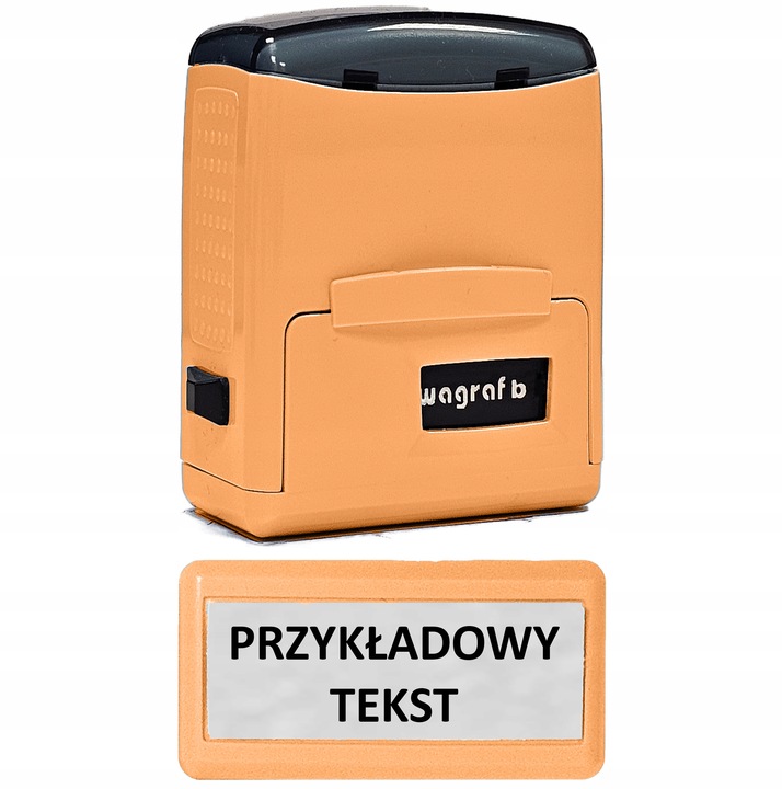 Pieczątka Wagraf B1s do 3 wersów - 12 kolorów obudowy do wyboru