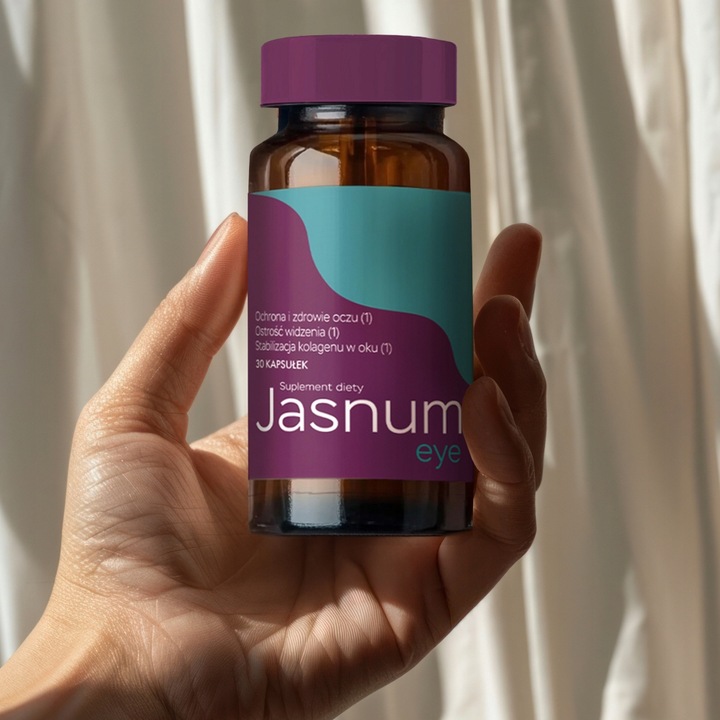JASNUM EYE ochrona i zdrowie oczu borówka luteina zeaksantyna 30 kapsułek