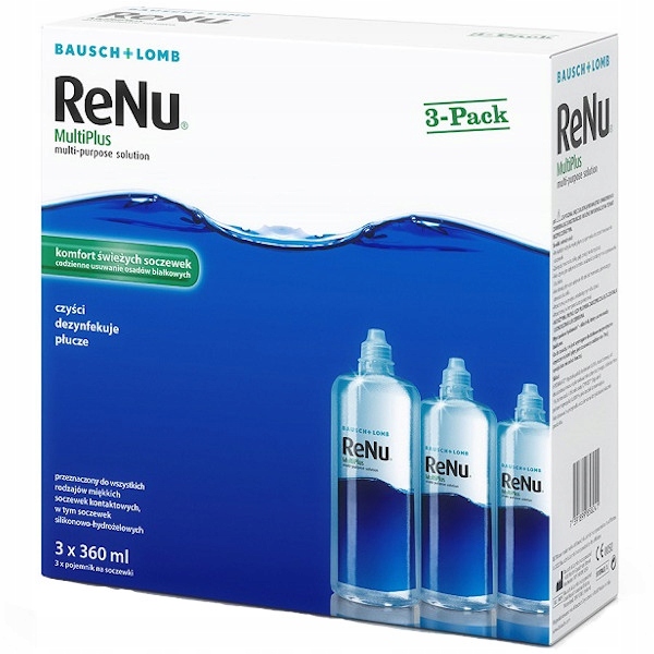 Płyn Renu Multiplus 3x360 ml zestaw