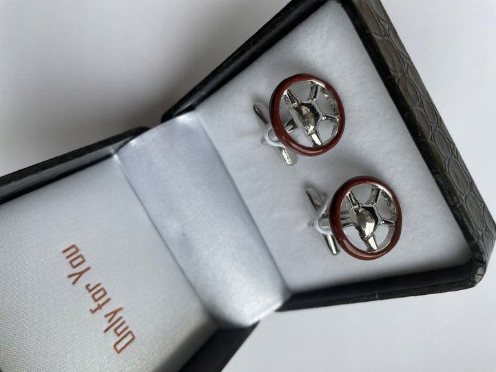 Spinki do mankietów Zestaw do Golfa Kij Putter Piłka HPC dla golfisty +Etui