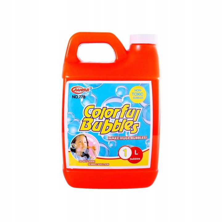 PŁYN DO BANIEK MYDLANYCH 1L ZAPAS BAŃKI MYDLANE