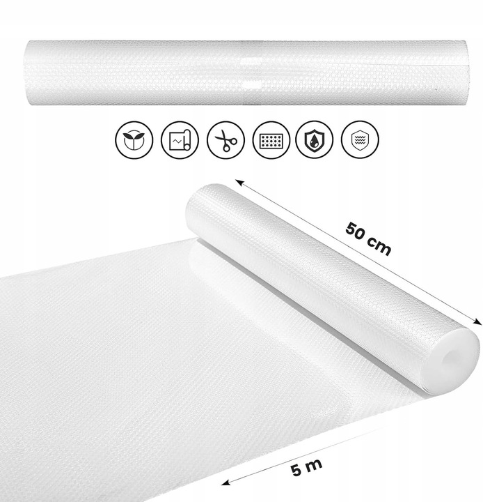 MATA DO SZUFLAD ANTYPOŚLIZGOWA SZUFLADY GRUBA OCHRONNA PODKŁADKA NA