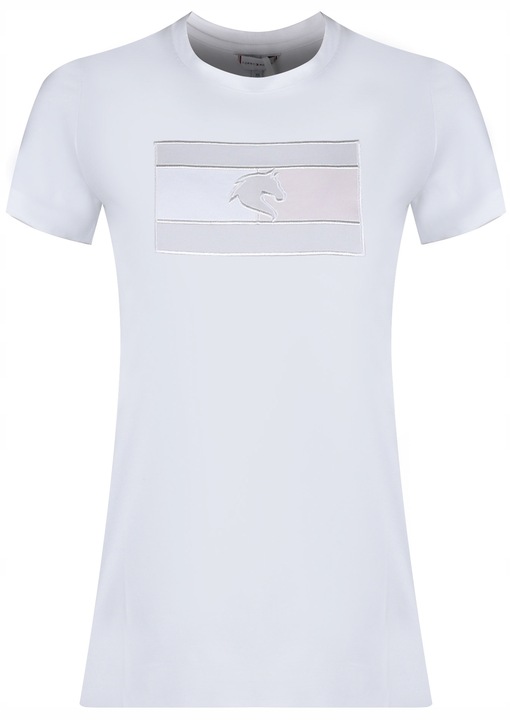Tommy Hilfiger - DAMSKI T-SHIRT KOSZULKA TH10064-001 biała bluzka
