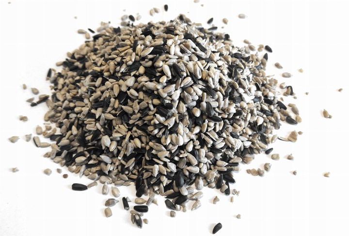 Słonecznik dla ptaków 90% łuskany 25kg, karma