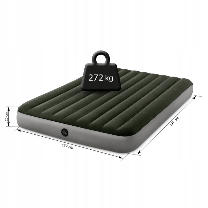 MATERAC DMUCHANY INTEX ŁÓŻKO DWUOSOBOWY 2OS 64109