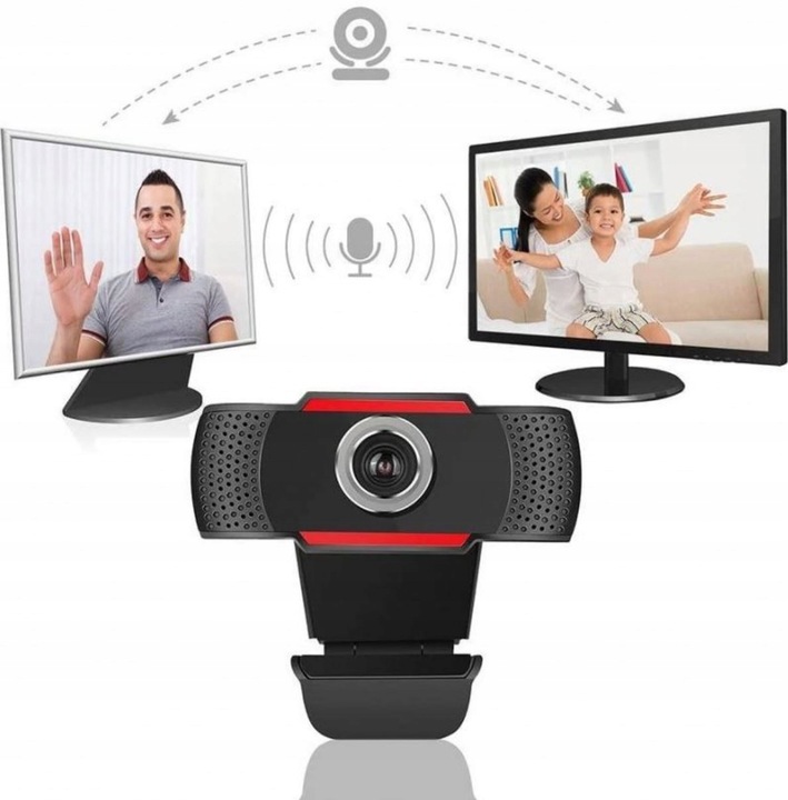 KAMERKA INTERNETOWA FULL HD PC DO LEKCJI MIKROFON