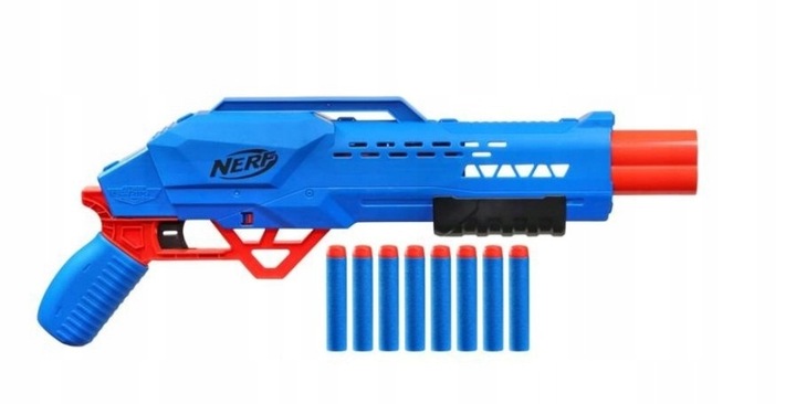 Precyzyjny Pistolet Karabin Nerf Alpha Strike+40 Strzałek Zestaw Na Prezent