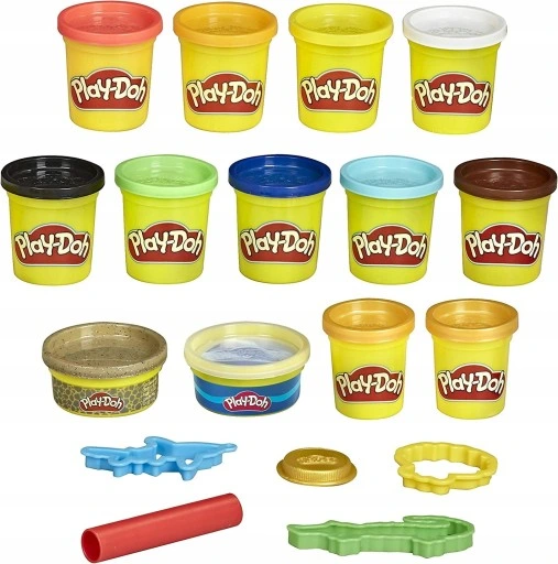 PLAY-DOH CIASTOLINA ZESTAW PIRACKI 13 TUB F1175