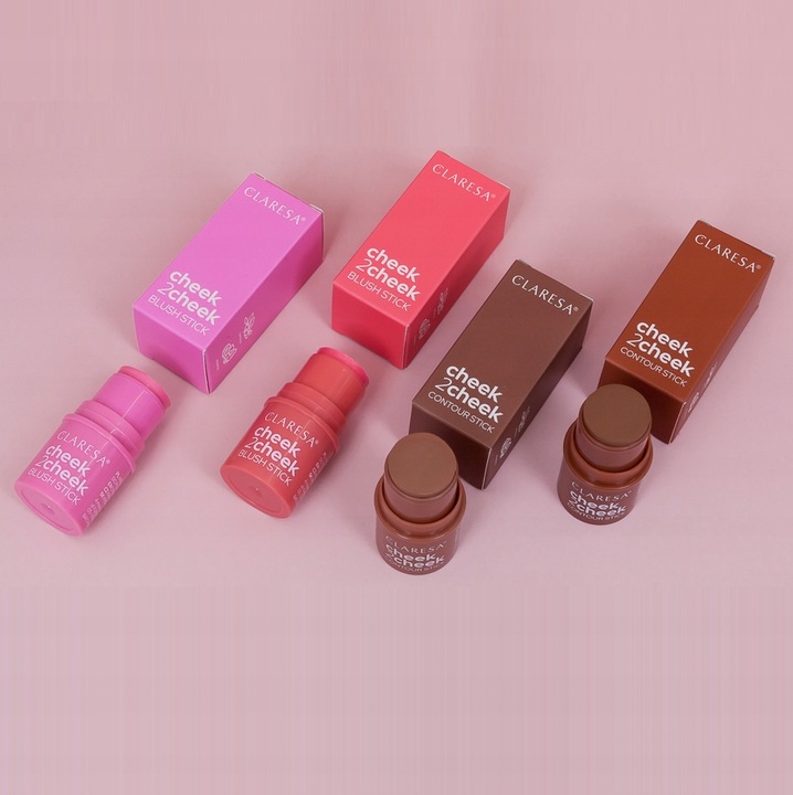 Claresa Cheek 2 Cheek Bronzer w Sztyfcie 01 Neutral Sand