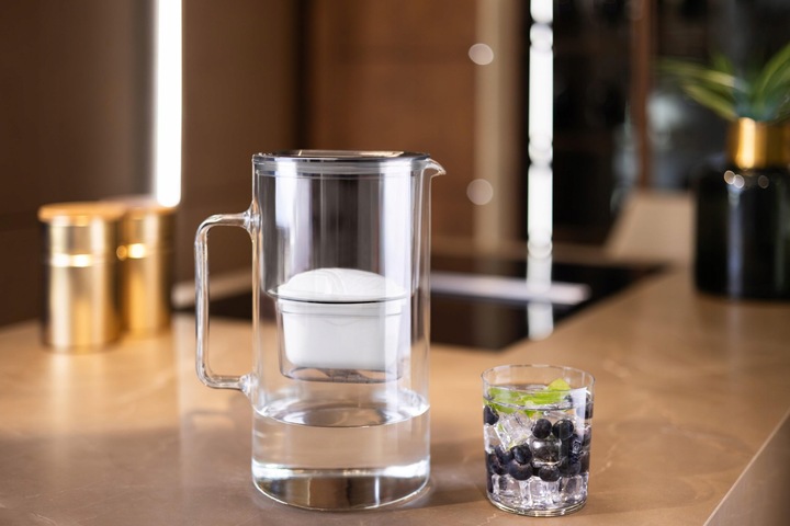 DZBANEK SZKLANY WESSPER D2 BOROSILICATE 3l + 1x FILTR WKŁAD WODY