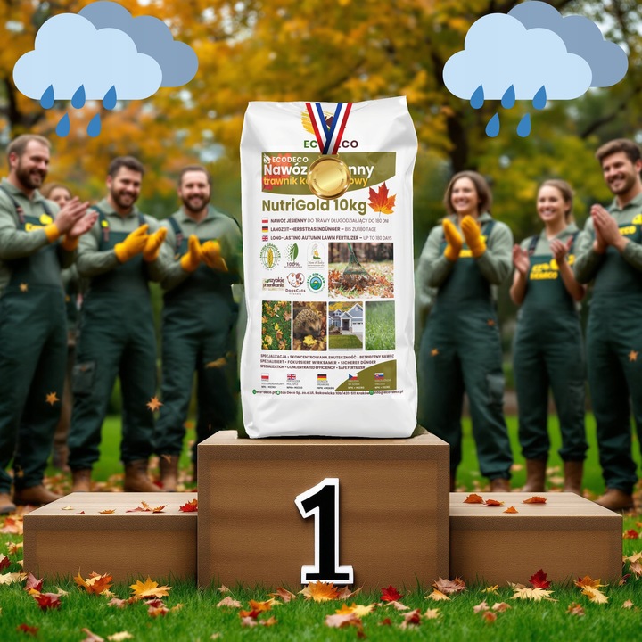 Nawóz Jesienny do Trawy trawnika 10 kg wieloskładnikowy granulowany