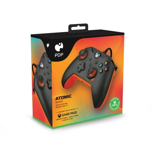Pad przewodowy Xbox Series One PC Atomic Black PDP
