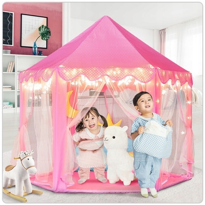 NAMIOT DOMEK DLA DZIECI KSIĘŻNICZKI PAŁAC ZAMEK DO OGRODU DOMU