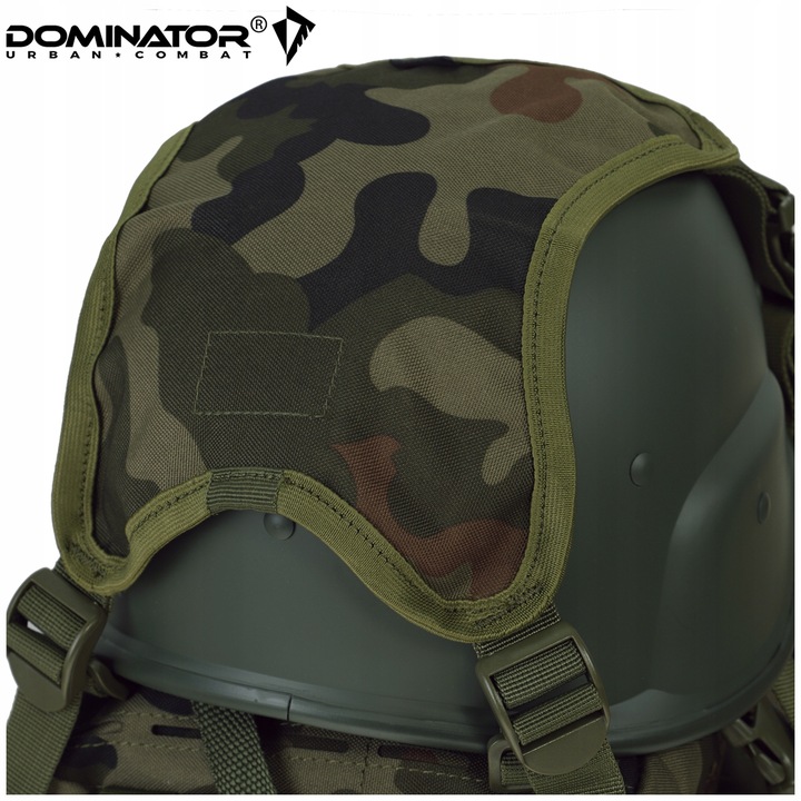 UCHWYT NA HEŁM KASK OCHRONNY KARIMATĘ ŚPIWÓR NOSZAK NA PLECAK PL CAMO wz.93