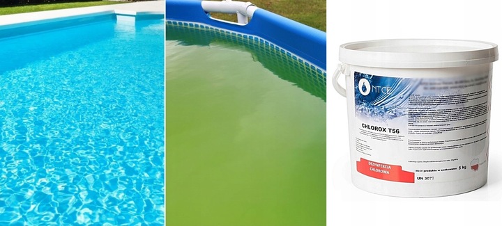 5kg CHLOR SZOK DO BASENU CHEMIA BASENOWA SZOKOWE GRANULAT JACUZZI SPA BASEN