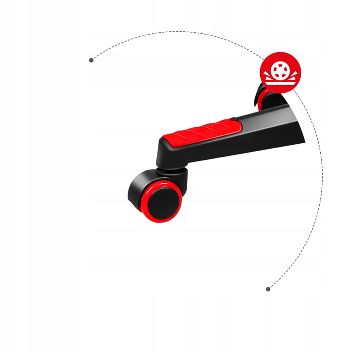 Fotel Gamingowy HUZARO FORCE 2.5 Red Mesh