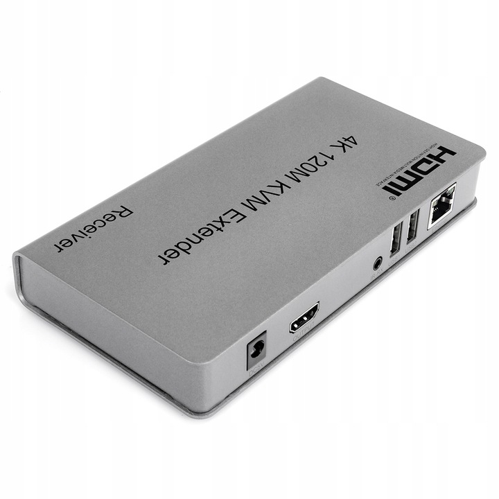 Konwerter HDMI na LAN RJ45 4K UHD Spacetronik SPH-HLC12T KVM