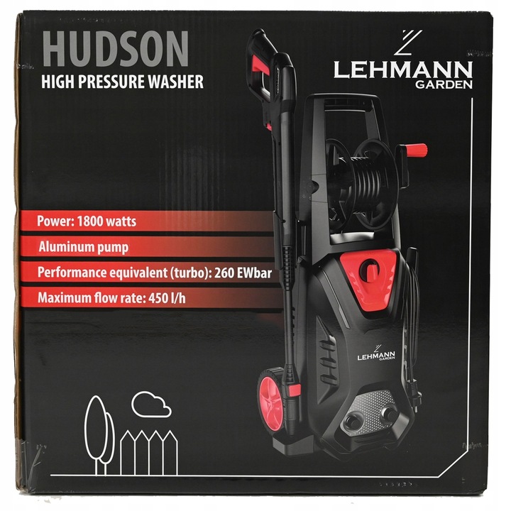 MYJKA CIŚNIENIOWA 260 BAR SAMOSSĄCA POMPA ALUMINIOWA DYSZA TURBO