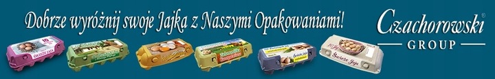 Białe Opakowanie na 10 Jaj IMA- 50szt
