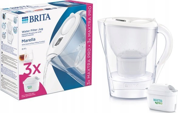 Brita Brita Marella + 3 filtry MAXTRA PRO Pure Performance biały
