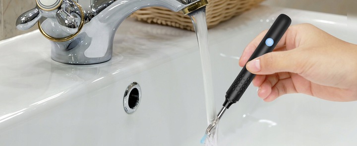 SMART OTOSKOP Z KAMERKĄ WIFI DO CZYSZCZENIA USZU NARZĘDZIA ZESTAW ENDOSKOP