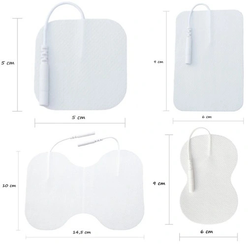 ELEKTROSTYMULATOR TENS EMS ELEKTRODY 3 RODZAJE+BAT