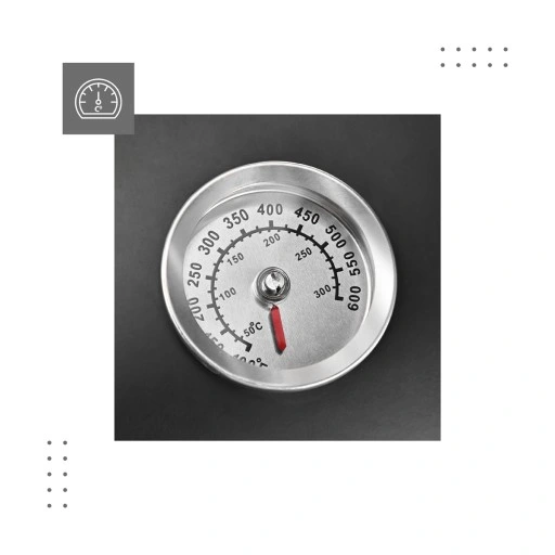 Grill Ogrodowy Węglowy DUŻY z WĘDZARNIĄ Mark Adler Roast 7.0