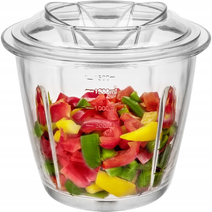 Rozdrabniacz do Żywności 1,5L Sencor Mocny 800W Szklany Kielich