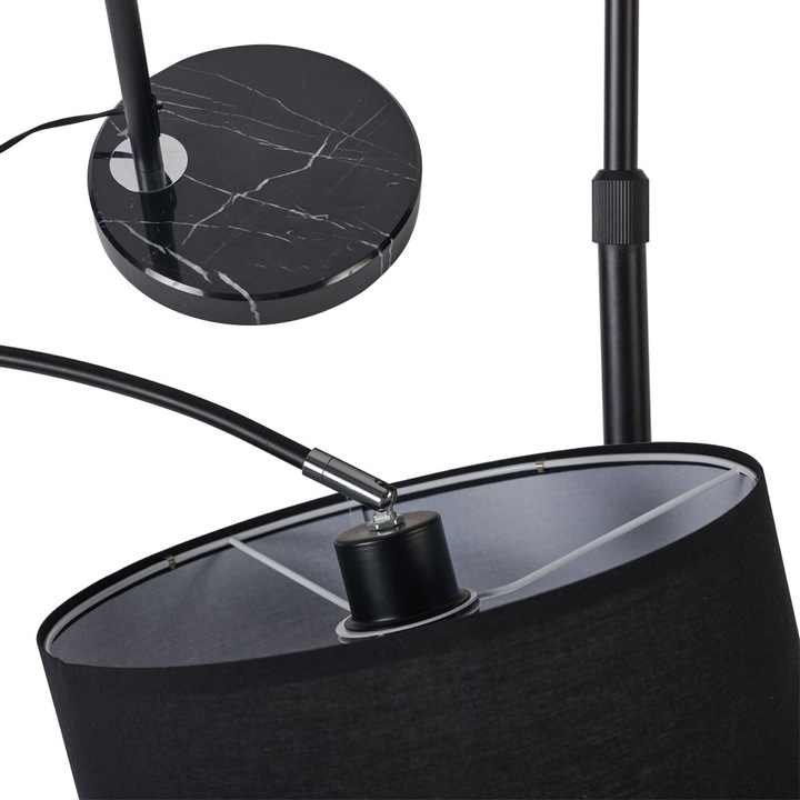 LAMPA PODŁOGOWA LED E27 elastyczna gęsia szyja do czytania 175cm