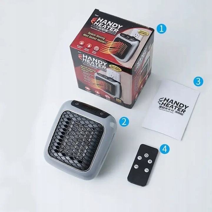 MINI GRZEJNIK ELEKTRYCZNY DO KONTAKTU MOCNY HANDY HEATER OGRZEWACZ