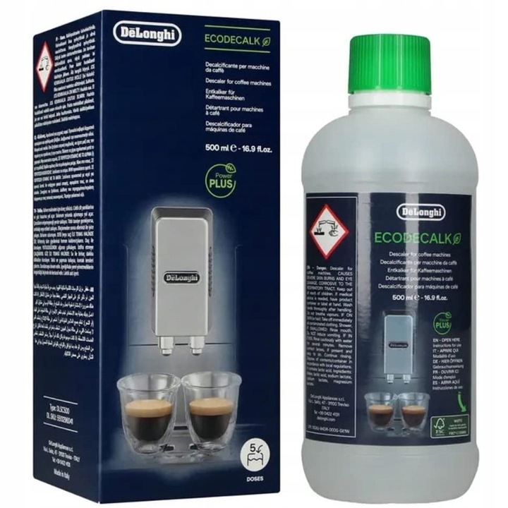 Oryginalny odkamieniacz Delonghi do ekspresu Delonghi EcoDecalk 500 ml