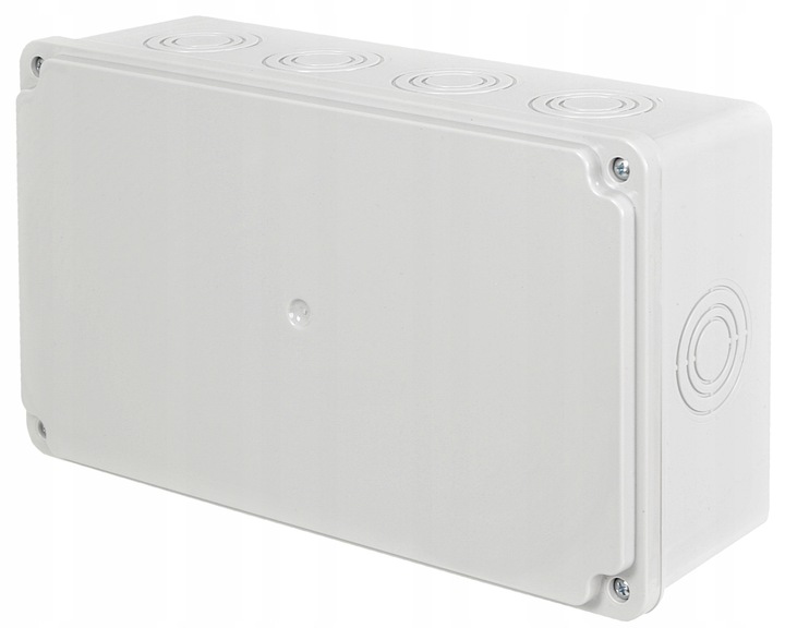 PUSZKA HERMETYCZNA NATYNKOWA SKRZYNKA OBUDOWA ABS IP65 260X150X80