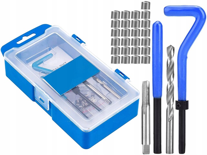 ZESTAW DO NAPRAWY NAPRAWCZY REGENERACJI GWINTÓW GWINTU M8x1.25