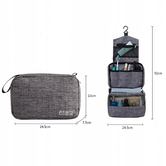 Zestaw Do Brody Kosmetyki Szczotka Wzornik ORGANIZER dla Brodacza