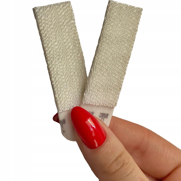 Rzepy Samoprzylepne COMMAND Zestaw 24szt/12par - Bezinwazyjne,bez narzędzi