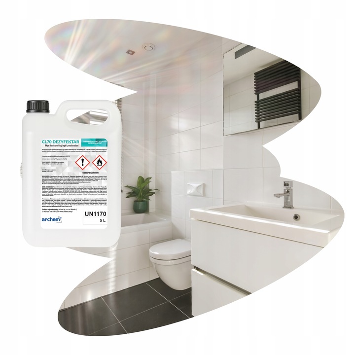 Płyn do dezynfekcji 5L – do rąk, powierzchni