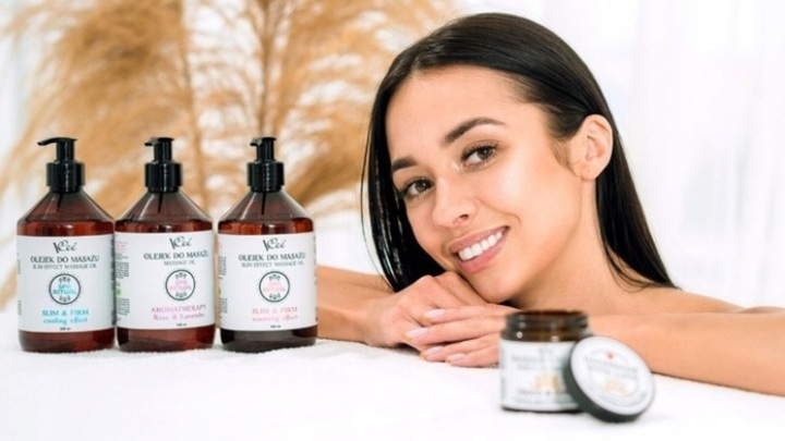 Olejek do MASAŻU TWARZY VCee BRZOSKWINIOWY 100 ML Z ATOMIZEREM