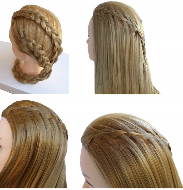 GŁÓWKA głowa treningowa fryzjerska STATYW 70-80 cm