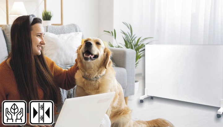 grzejnik elektryczny na podczerwień 770W promiennik panel WERTBERG IR