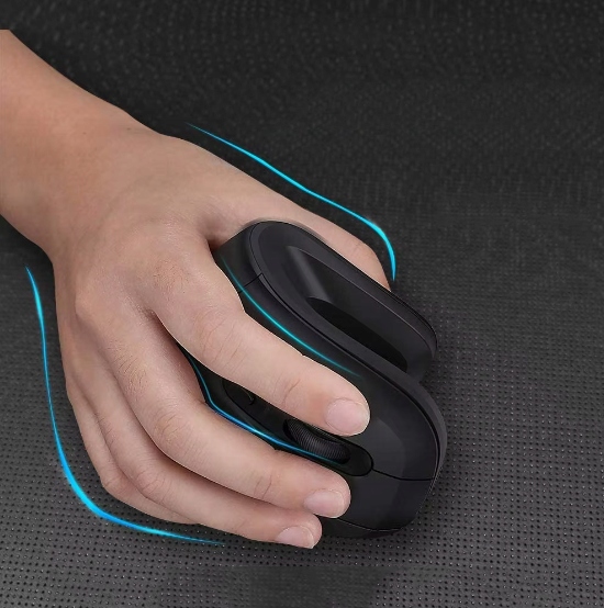 Myszka Bezprzewodowa Mysz Pionowa Wertykalna do Komputera Laptopa Komputera