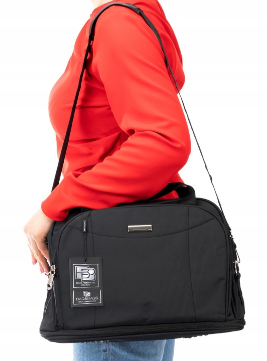 Torba PODRÓŻNA Sportowa A4 Do Samolotu BAGAŻ Podręczny Kabinowy Pojemna 22L