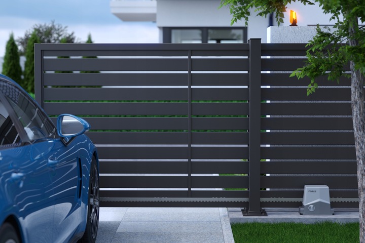 FORCE TYTAN SL600 NAPĘD DO BRAM PRZESUWNYCH do 600kg, LAMPA LED,