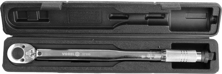 YATO VOREL KLUCZ DYNAMOMETRYCZNY 1/2'''' 28-210NM KALIBRACJA BLOKADA ETUI