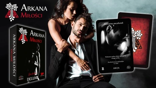 GRA EROTYCZNA Arkana Miłości DELUXE gadżety PREZENT NA WALENTYNKI